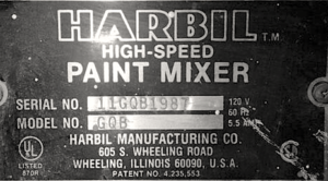 Used Fluid Management Paint Shaker