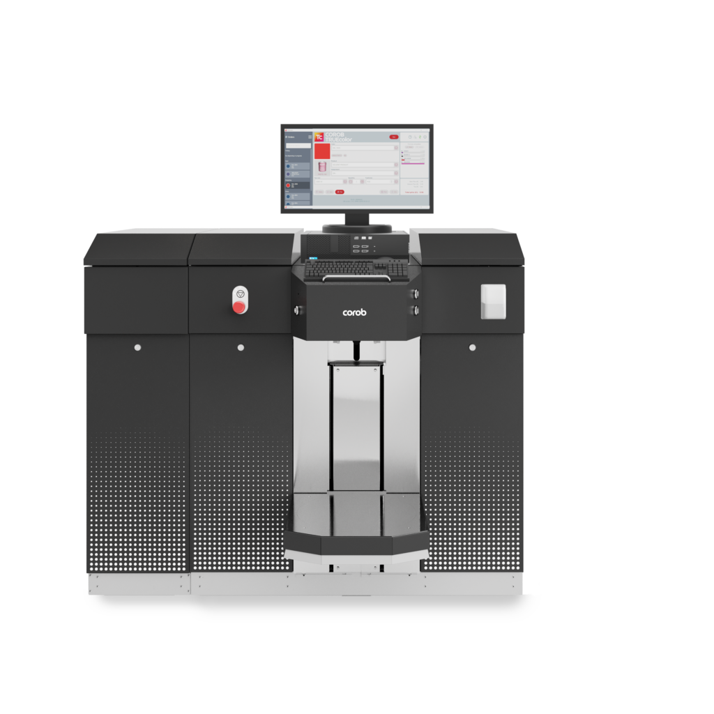 COROB D600 automatic paint dispenser, front view
