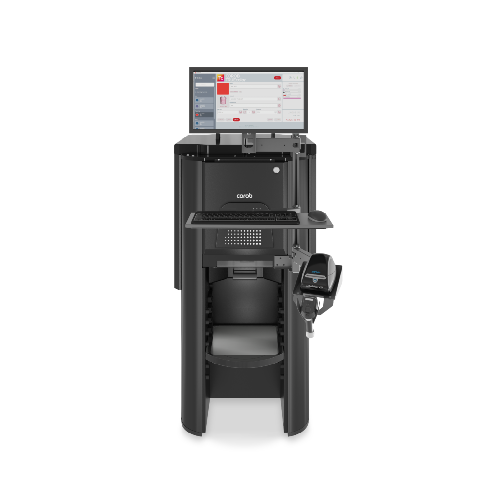 COROB EVO1ST automatic paint dispenser, front view